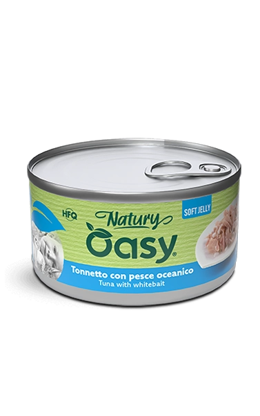 Oasy Natury soft jelly Gatto Lattina