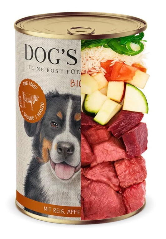 Dog’s Love umido cane BIO in lattina
