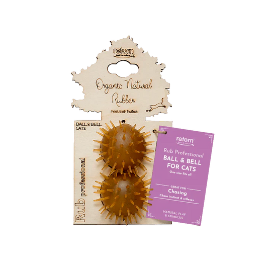 Rub for Baus Gioco Ball Bell Pallina per Gatto effetto preda