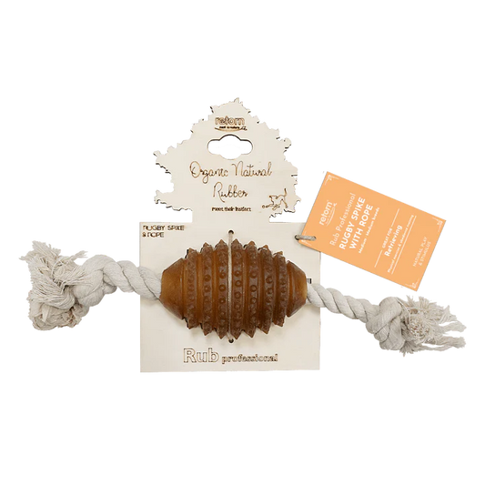 Rub for Baus Gioco Rugby Palla con corda