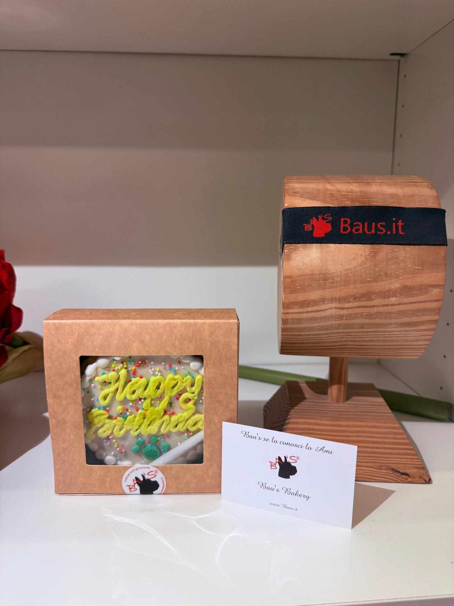 Baus Bakery Birthady Torta di Compleanno tonda