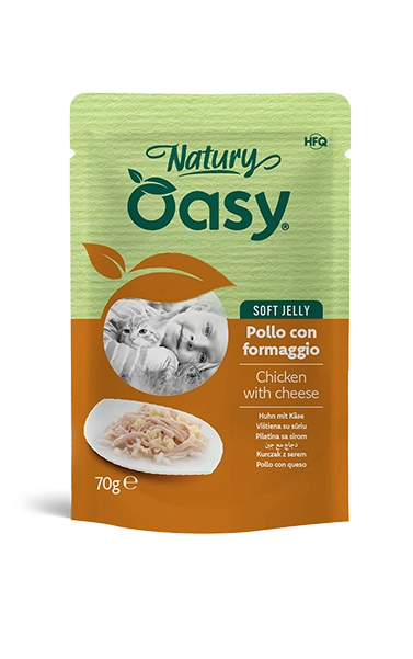 Oasy Natury soft jelly Gatto Bustina