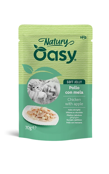 Oasy Natury soft jelly Gatto Bustina