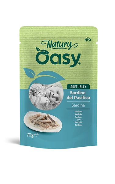 Oasy Natury soft jelly Gatto Bustina
