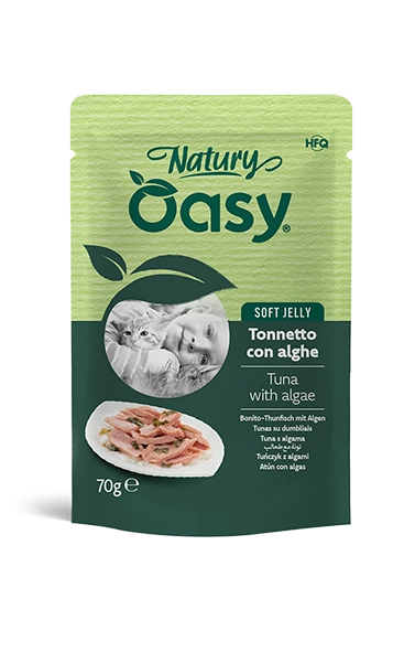 Oasy Natury soft jelly Gatto Bustina