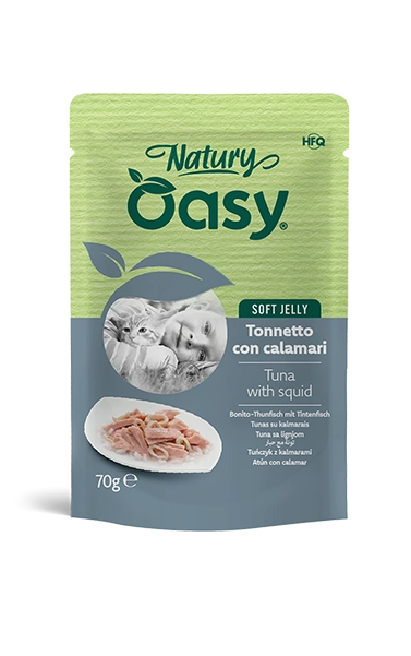 Oasy Natury soft jelly Gatto Bustina