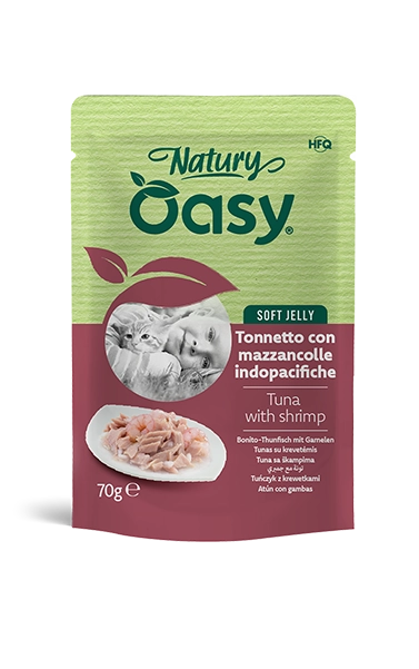 Oasy Natury soft jelly Gatto Bustina