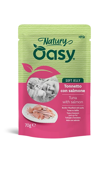 Oasy Natury soft jelly Gatto Bustina