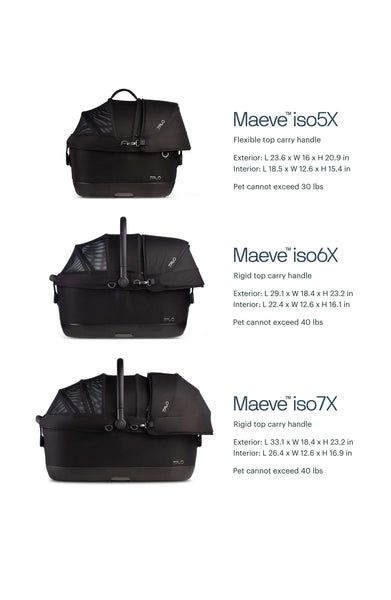 Tavo MAEVE ISOfix borsa trasportino da viaggio passeggino