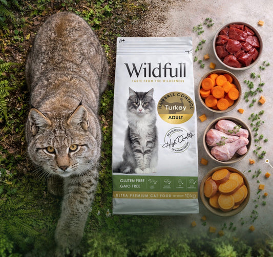 WildFull Gatto Adult Hairball Tacchino