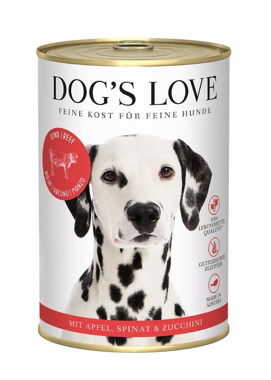Dog’s Love umido cane in lattina