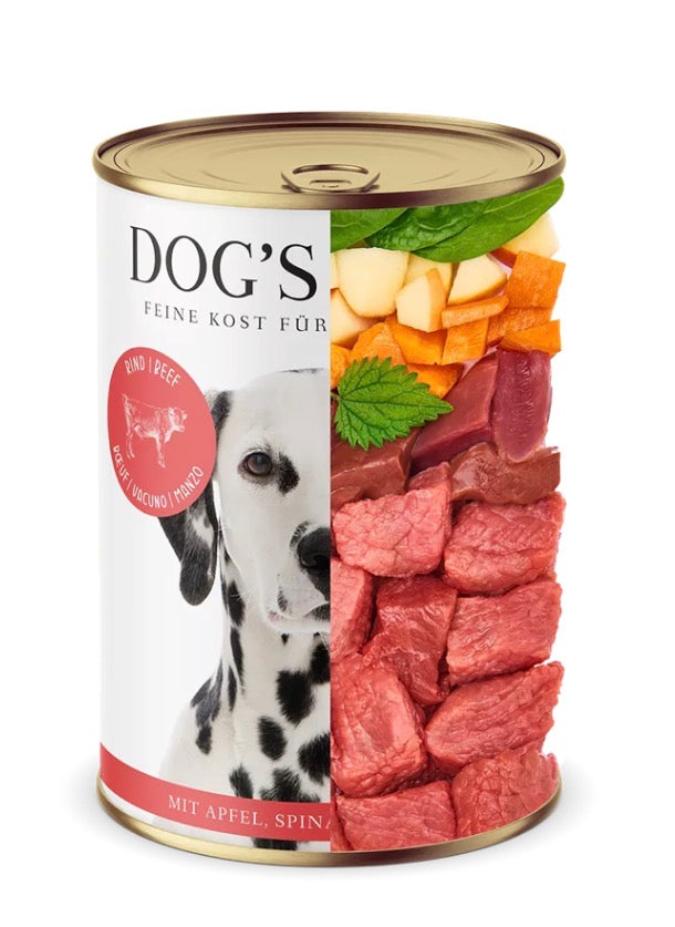 Dog’s Love umido cane in lattina
