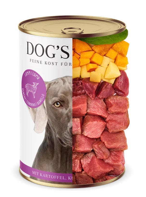 Dog’s Love umido cane in lattina