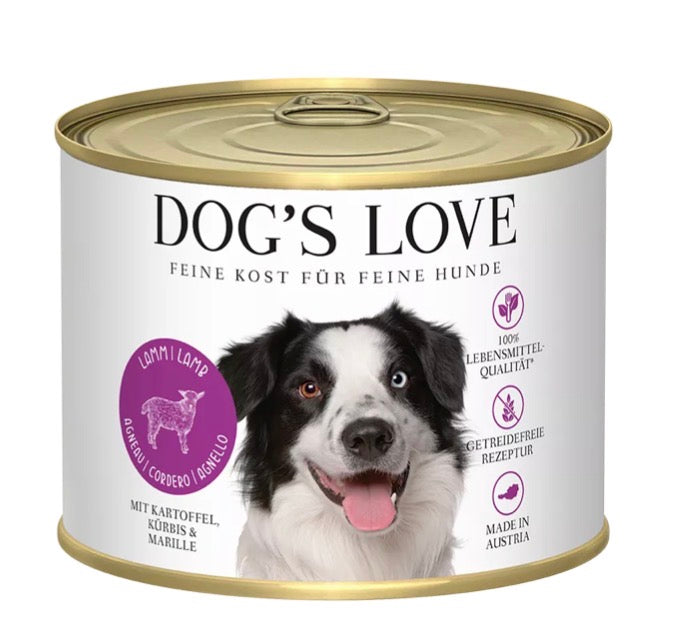 Dog’s Love umido cane in lattina