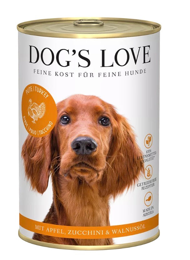 Dog’s Love umido cane in lattina