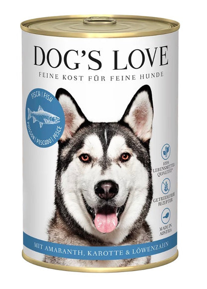 Dog’s Love umido cane in lattina