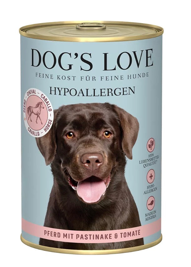 Dog’s Love umido cane in lattina