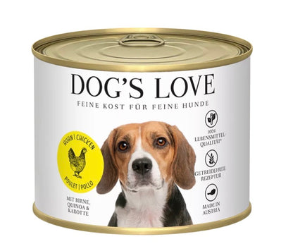 Dog’s Love umido cane in lattina