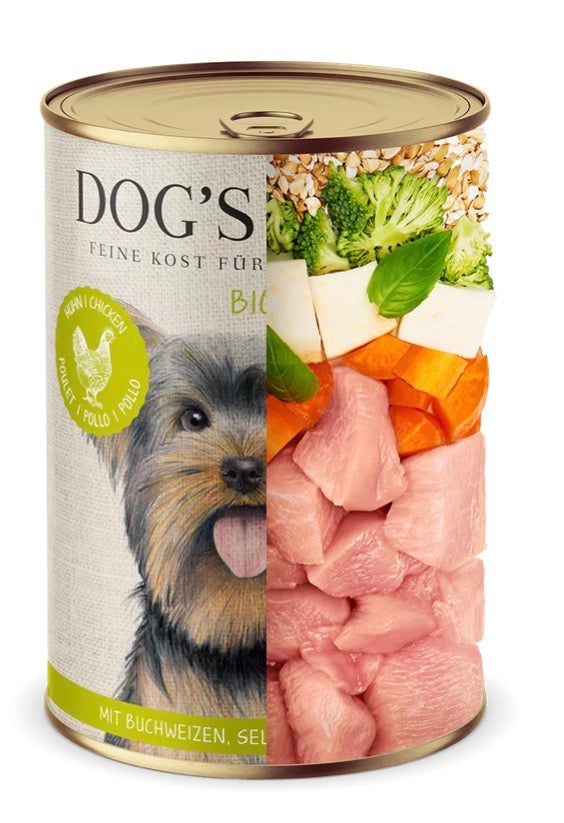 Dog’s Love umido cane BIO in lattina