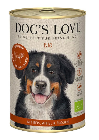 Dog’s Love umido cane BIO in lattina