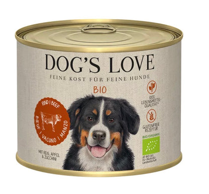 Dog’s Love umido cane BIO in lattina