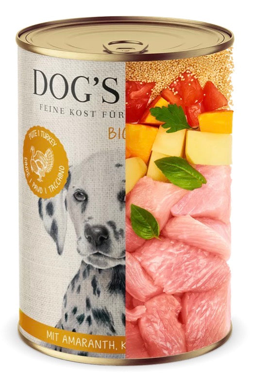 Dog’s Love umido cane BIO in lattina