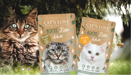 Cat’s Love umido BIO gatto in bustina