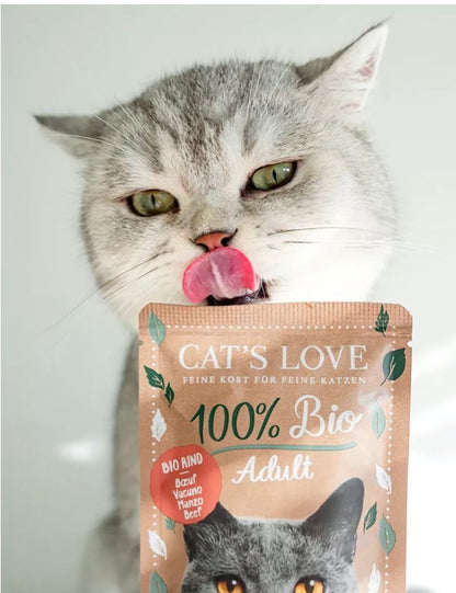 Cat’s Love umido BIO gatto in bustina