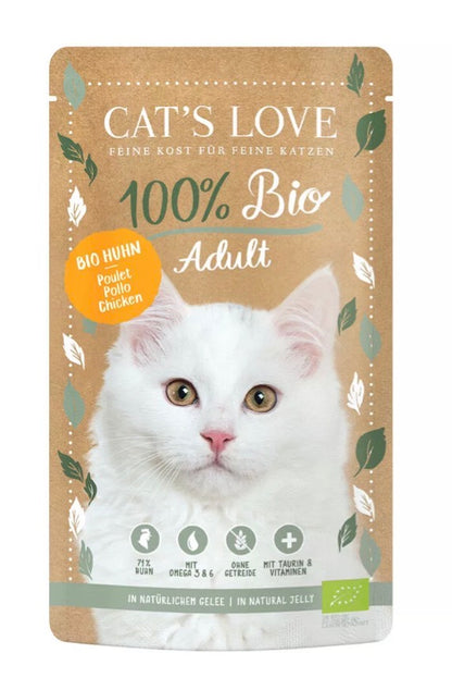 Cat’s Love umido BIO gatto in bustina