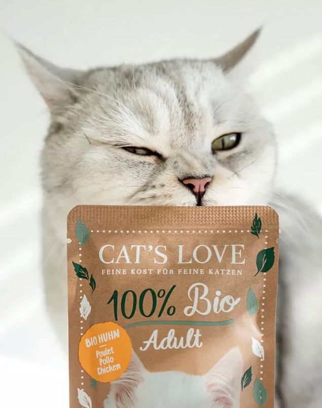 Cat’s Love umido BIO gatto in bustina