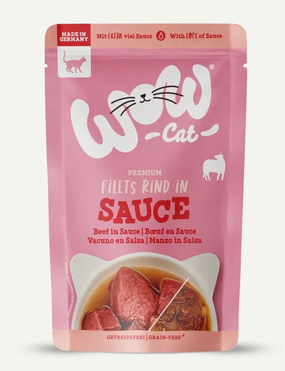 WoW Cat umido in SALSA bustina gatto
