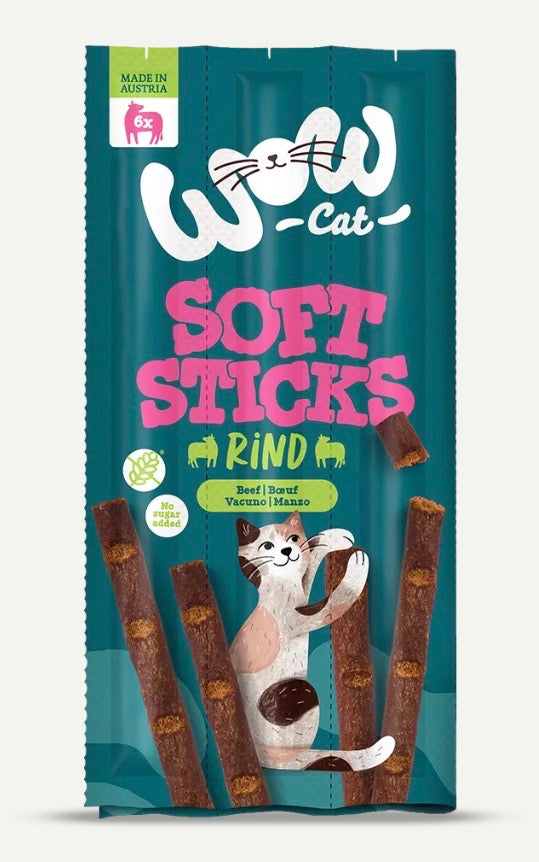 WoW Cat SNACK soft stick gatto