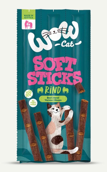 WoW Cat SNACK soft stick gatto