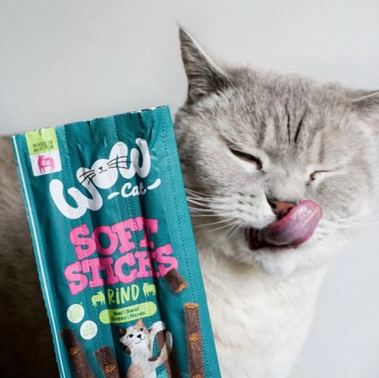 WoW Cat SNACK soft stick gatto